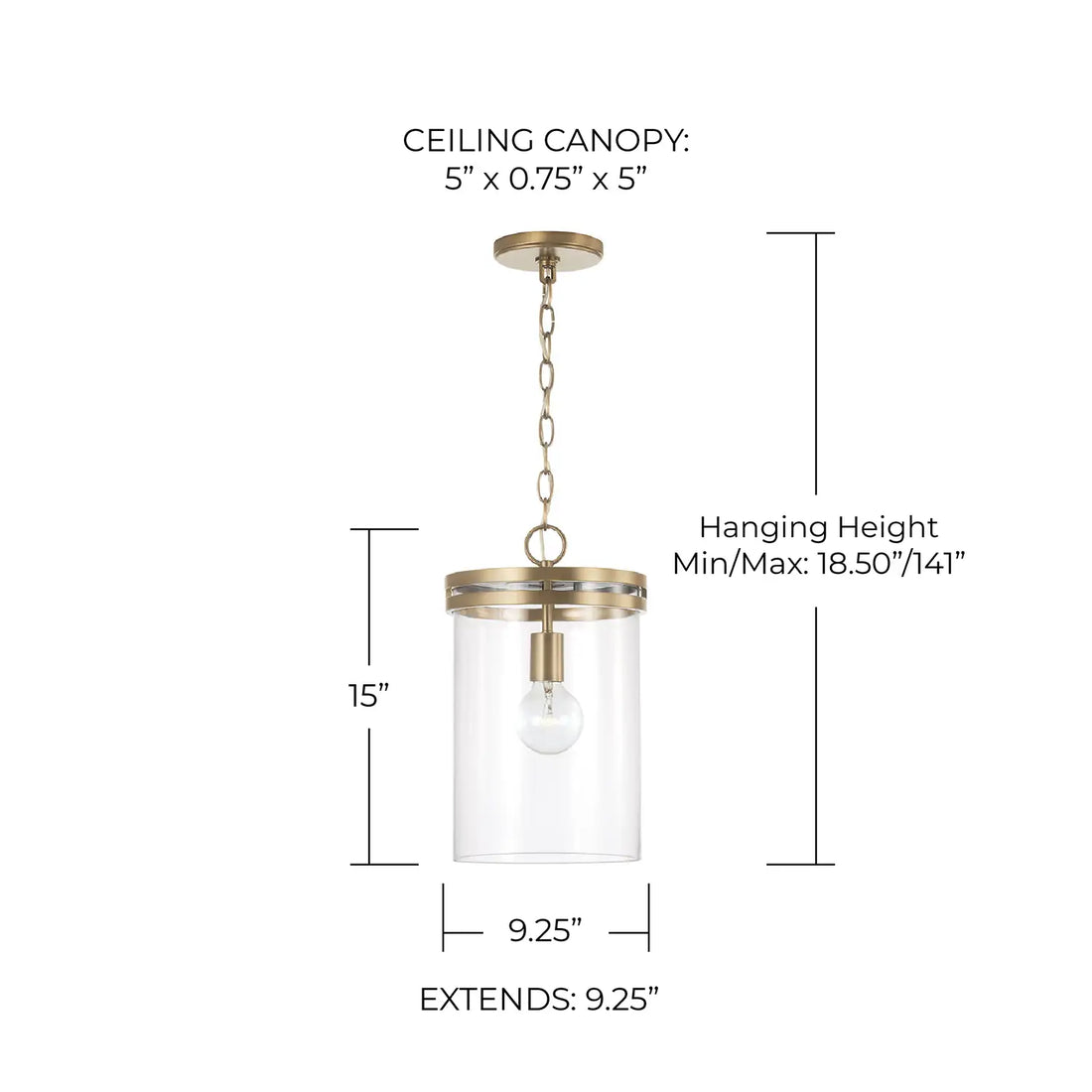 CAPITAL LIGHTING, FULLER PENDANT, PENDANT LIGHT