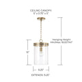 CAPITAL LIGHTING, FULLER PENDANT, PENDANT LIGHT