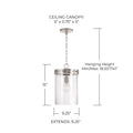 CAPITAL LIGHTING, FULLER PENDANT, PENDANT LIGHT