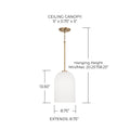 CAPITAL LIGHTING, LAWSON PENDANT, PENDANT LIGHT