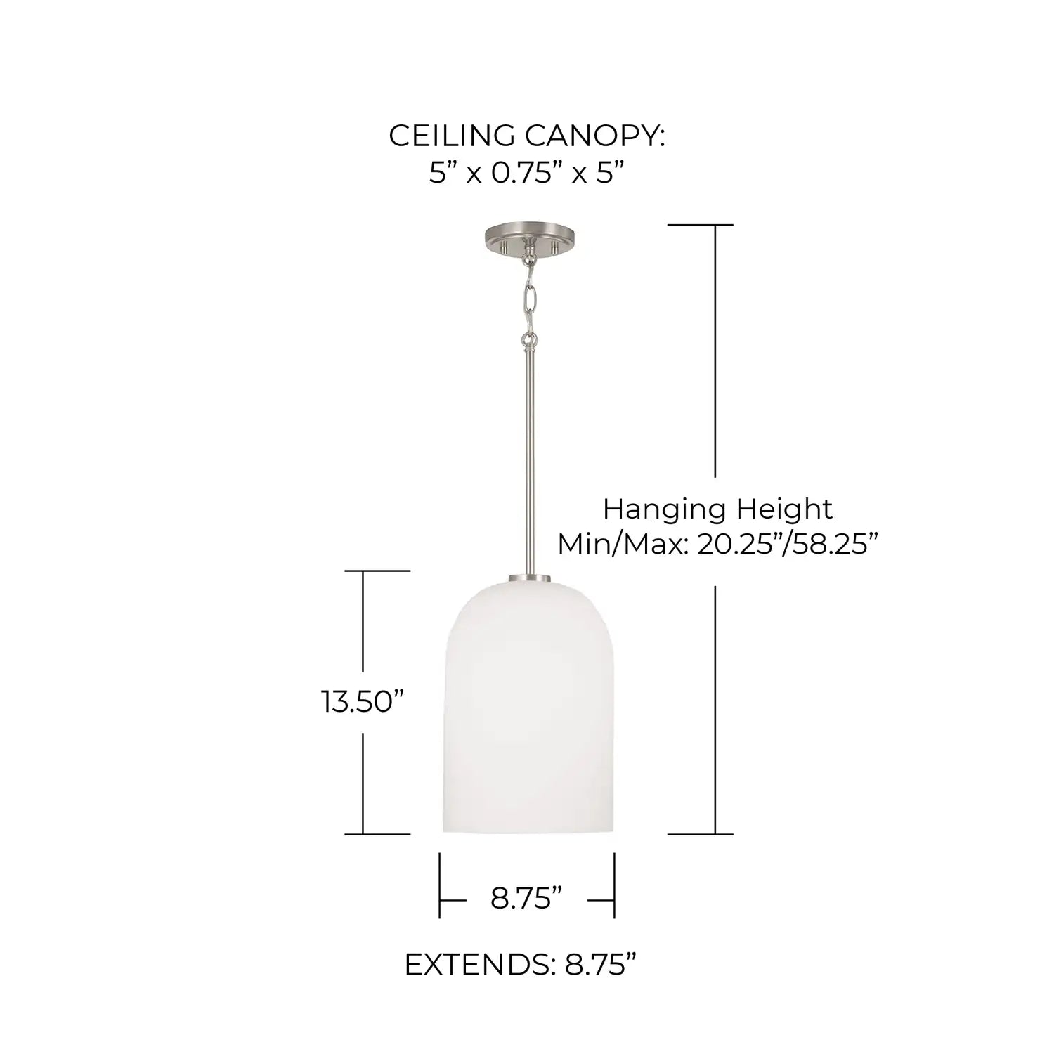 CAPITAL LIGHTING, LAWSON PENDANT, PENDANT LIGHT