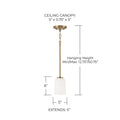 CAPITAL LIGHTING, LAWSON PENDANT, PENDANT LIGHT