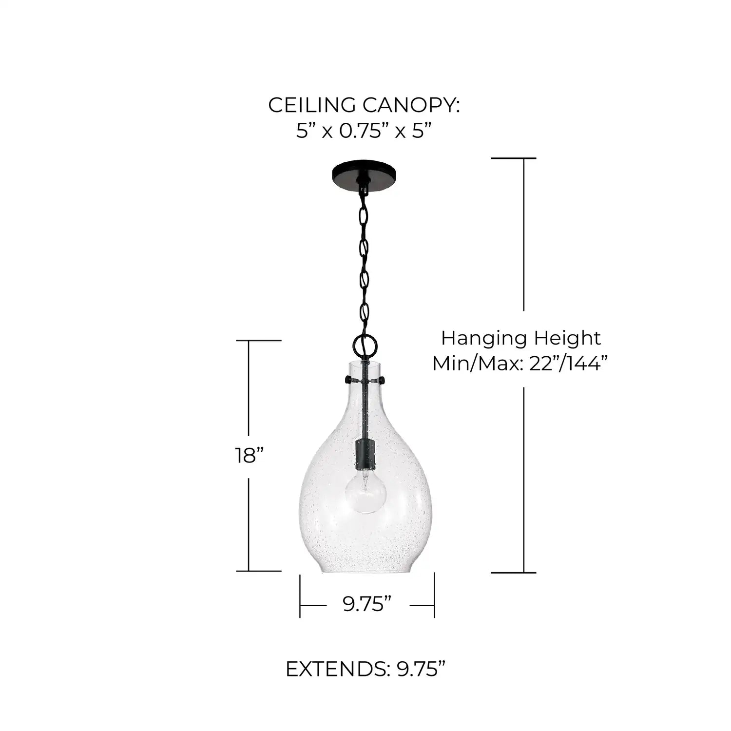 CAPITAL LIGHTING, BRENTWOOD PENDANT, PENDANT LIGHT