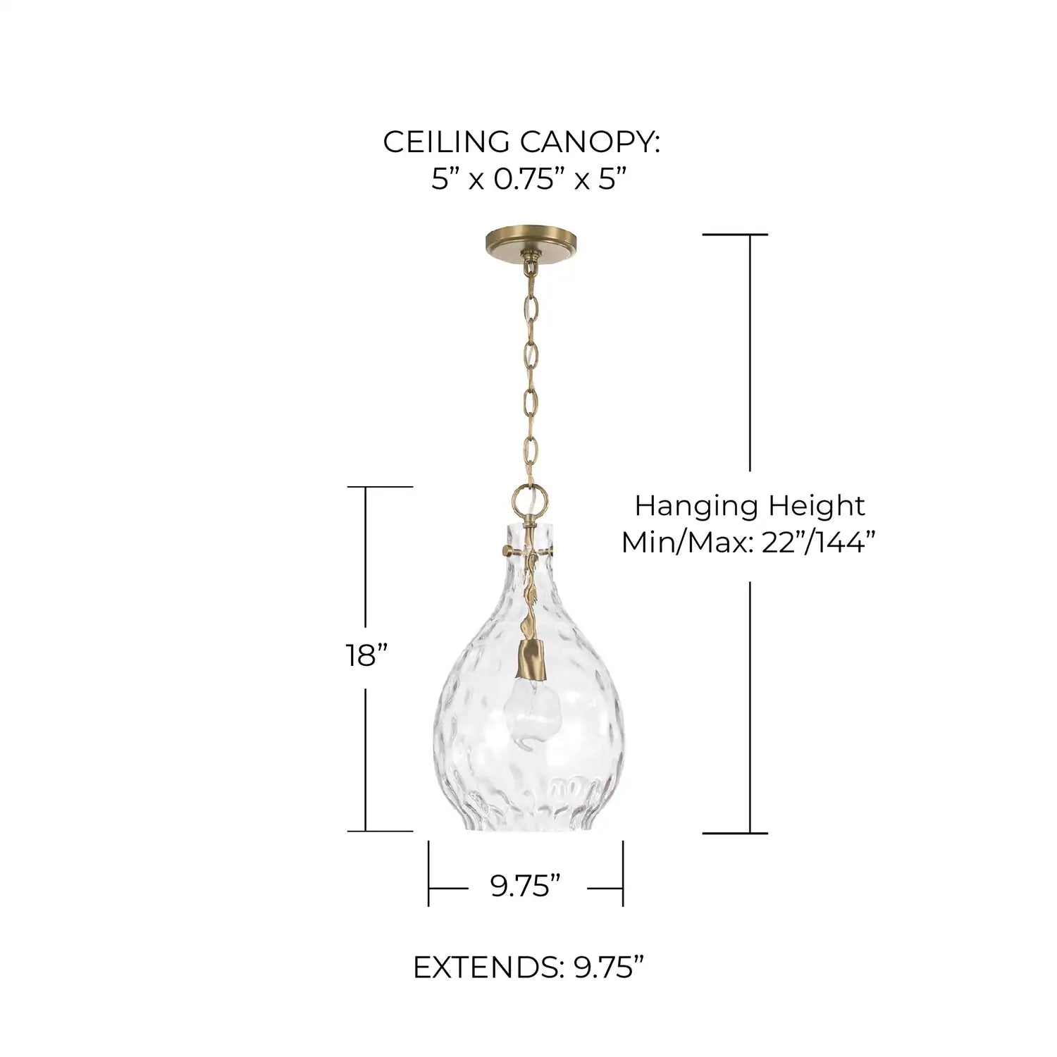CAPITAL LIGHTING, BRENTWOOD PENDANT, PENDANT LIGHT