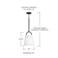 CAPITAL LIGHTING, BRODY PENDANT, PENDANT LIGHT