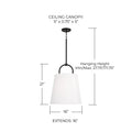 CAPITAL LIGHTING, BRODY PENDANT, PENDANT LIGHT