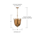 CAPITAL LIGHTING, EDEN PENDANT, PENDANT LIGHT