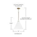 CAPITAL LIGHTING, BRADLEY PENDANT, PENDANT LIGHT