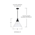 CAPITAL LIGHTING, PALOMA PENDANT, PENDANT LIGHT