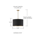 CAPITAL LIGHTING, DONOVAN PENDANT, PENDANT LIGHT
