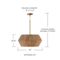 CAPITAL LIGHTING, NADEAU PENDANT, PENDANT LIGHT