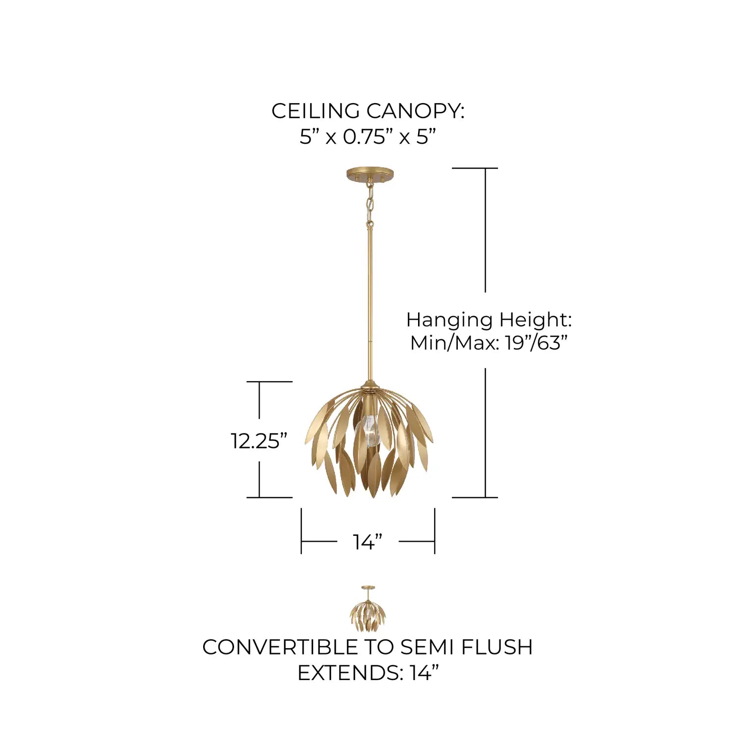 CAPITAL LIGHTING, MARGEAUX PENDANT, PENDANT LIGHT