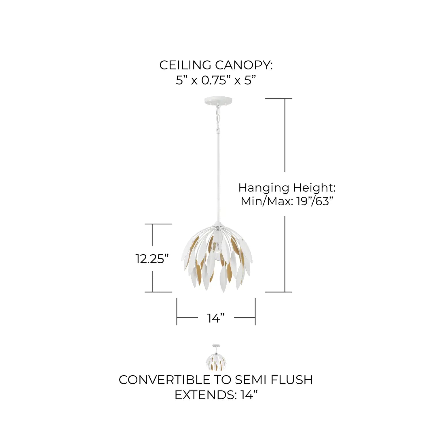 CAPITAL LIGHTING, MARGEAUX PENDANT, PENDANT LIGHT