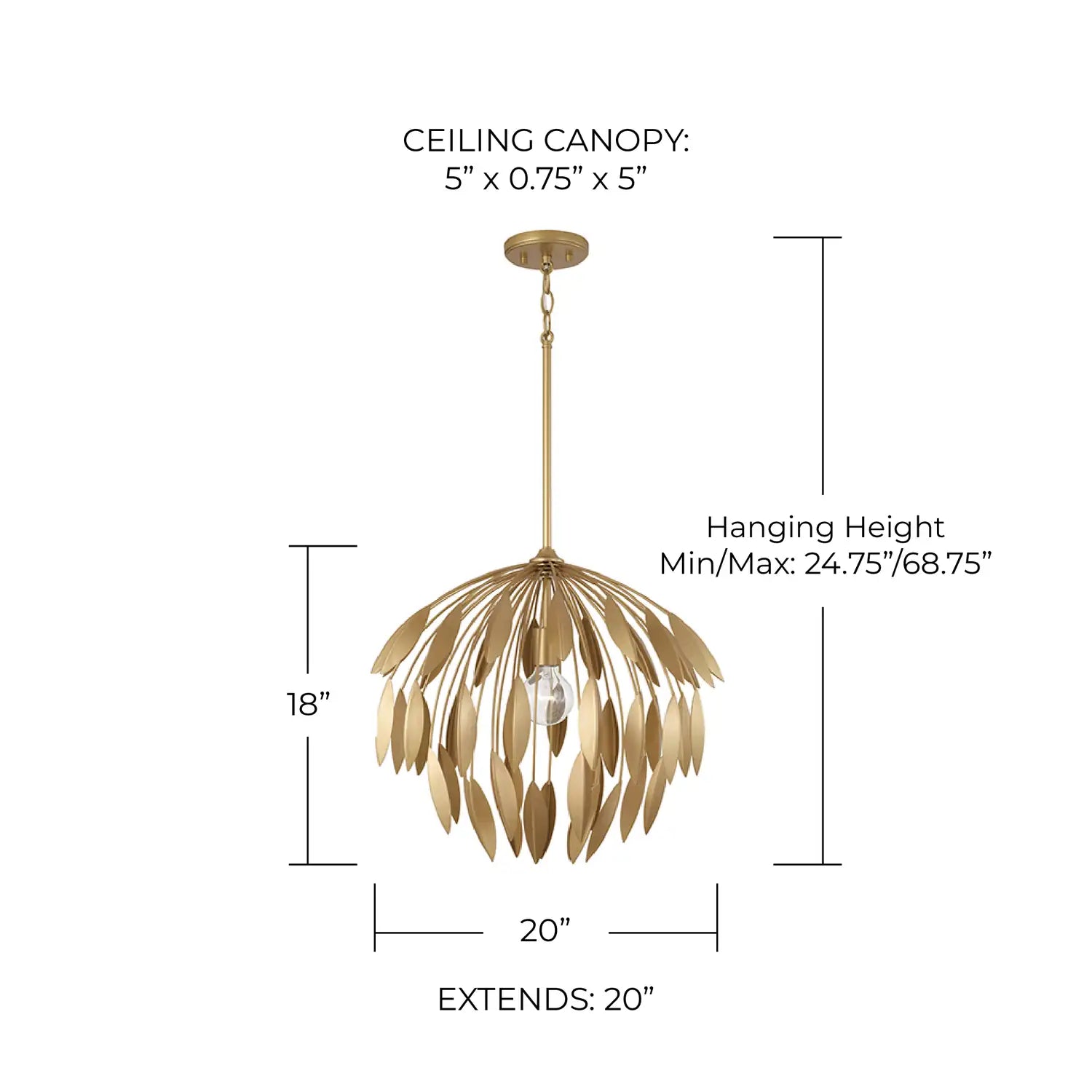 CAPITAL LIGHTING, MARGEAUX PENDANT, PENDANT LIGHT