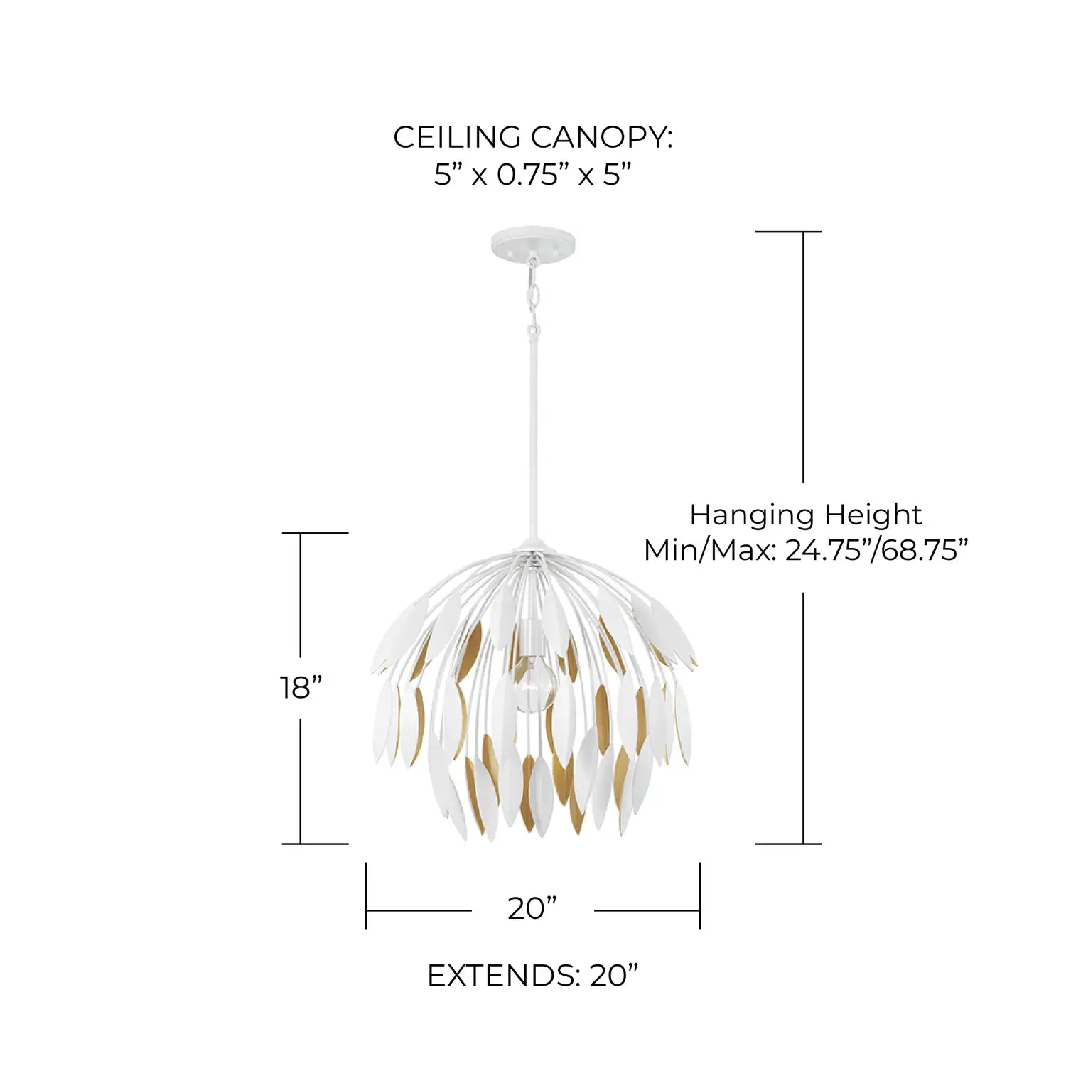 CAPITAL LIGHTING, MARGEAUX PENDANT, PENDANT LIGHT