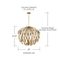 CAPITAL LIGHTING, MARGEAUX PENDANT, PENDANT LIGHT