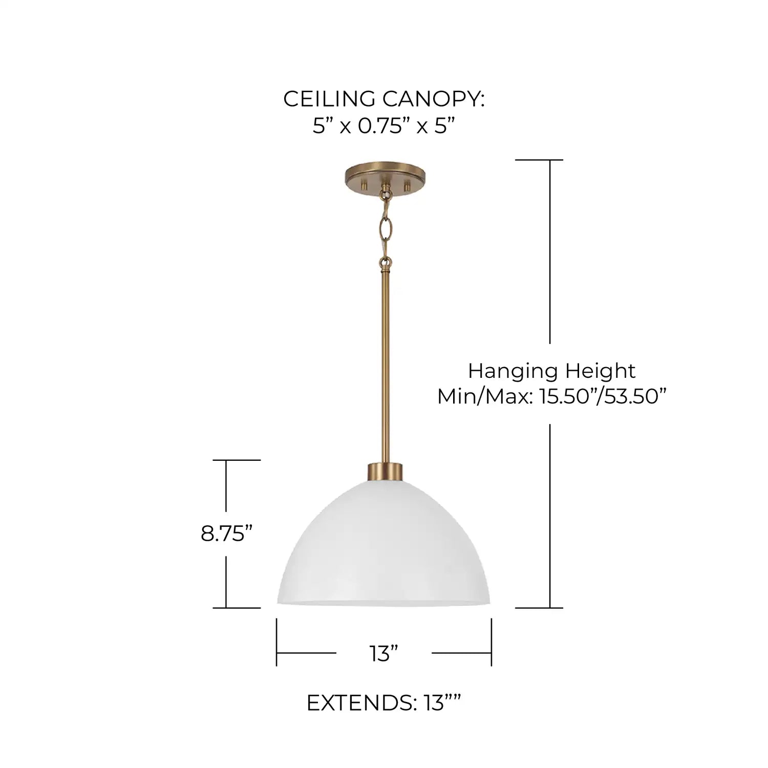 CAPITAL LIGHTING, ROSS PENDANT, PENDANT LIGHT