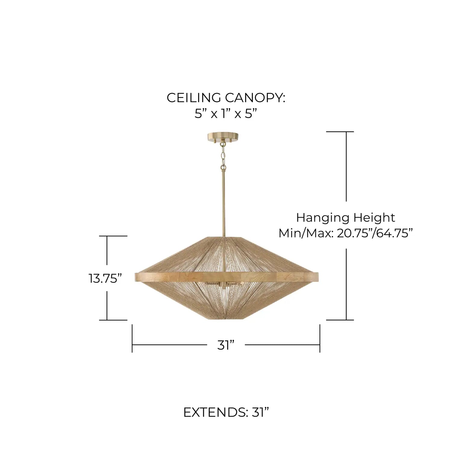 CAPITAL LIGHTING, MAYA PENDANT, PENDANT LIGHT