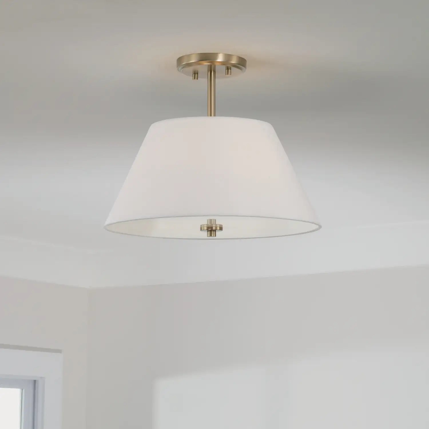 CAPITAL LIGHTING, PARSON SEMI-FLUSH, PENDANT LIGHT