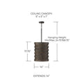 CAPITAL LIGHTING, DUNN PENDANT, PENDANT LIGHT