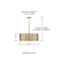 CAPITAL LIGHTING, ELIANA PENDANT, PENDANT LIGHT