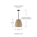 CAPITAL LIGHTING, DELLA PENDANT, PENDANT LIGHT