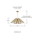CAPITAL LIGHTING, LEO PENDANT, PENDANT LIGHT