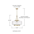 CAPITAL LIGHTING, LANDON PENDANT, PENDANT LIGHT