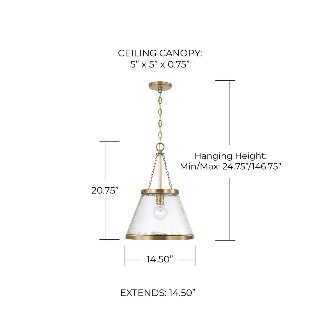 CAPITAL LIGHTING, LANDON PENDANT, PENDANT LIGHT