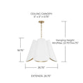 CAPITAL LIGHTING, MAEVE PENDANT, PENDANT LIGHT