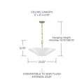 CAPITAL LIGHTING, MAEVE PENDANT, PENDANT LIGHT