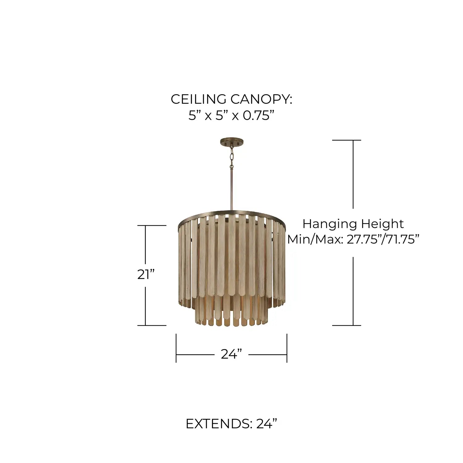 CAPITAL LIGHTING, JADA PENDANT, PENDANT LIGHT