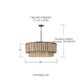 CAPITAL LIGHTING, JADA PENDANT, PENDANT LIGHT