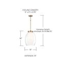 CAPITAL LIGHTING, JOSS PENDANT, PENDANT LIGHT