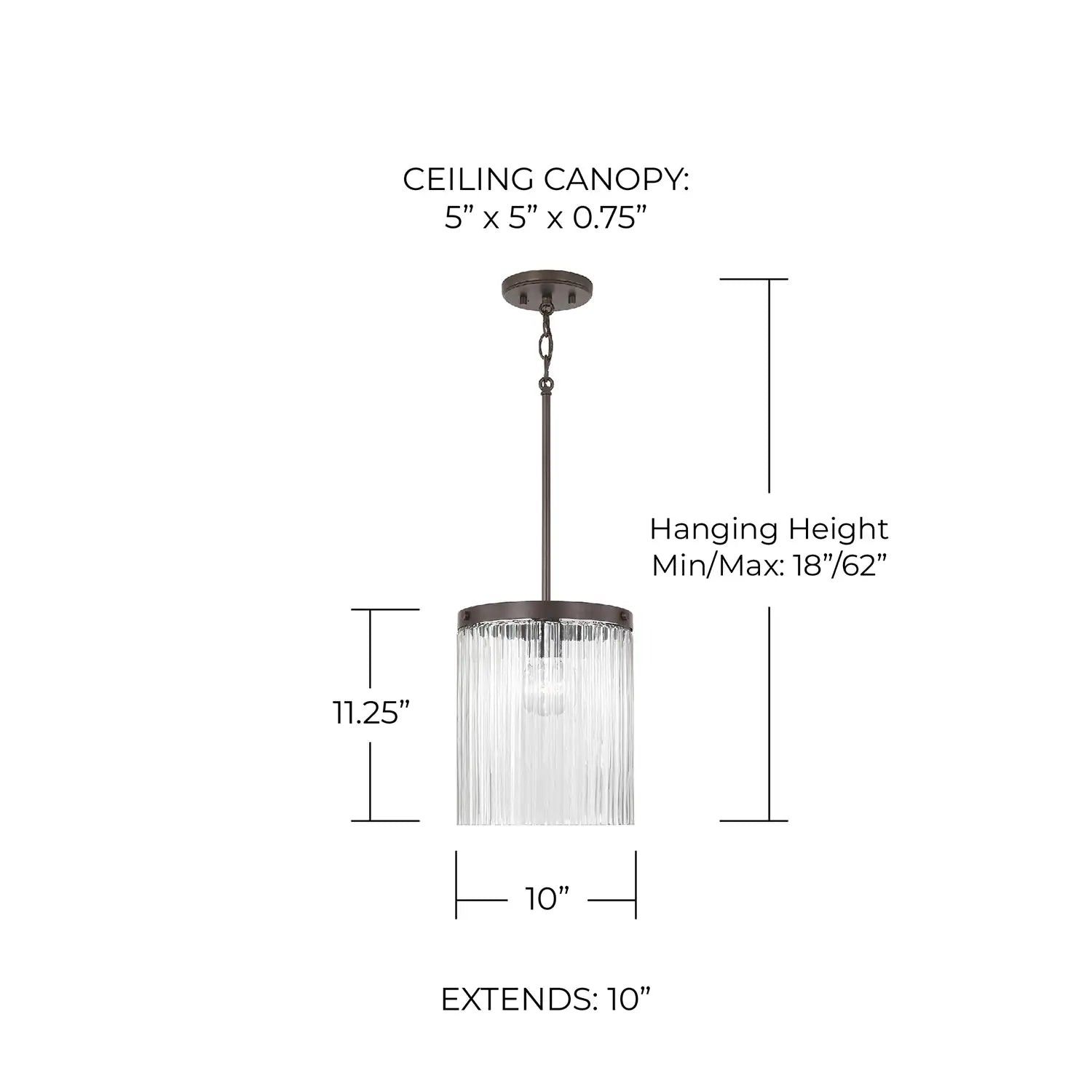 CAPITAL LIGHTING, VAUGHN PENDANT, PENDANT LIGHT