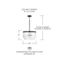 CAPITAL LIGHTING, VAUGHN PENDANT, PENDANT LIGHT