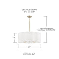 CAPITAL LIGHTING, SABINE PENDANT, PENDANT LIGHT