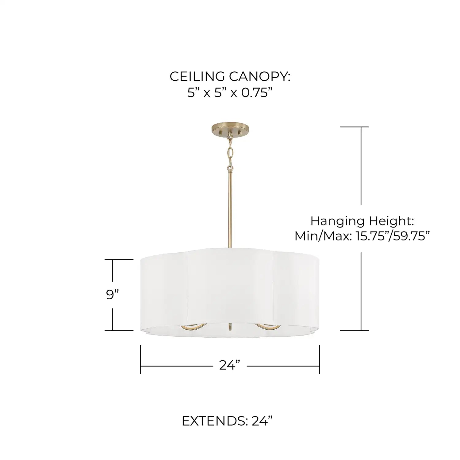 CAPITAL LIGHTING, SABINE PENDANT, PENDANT LIGHT