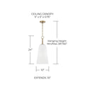 CAPITAL LIGHTING, ROMY PENDANT, PENDANT LIGHT