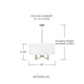 CAPITAL LIGHTING, INGRID PENDANT, PENDANT LIGHT