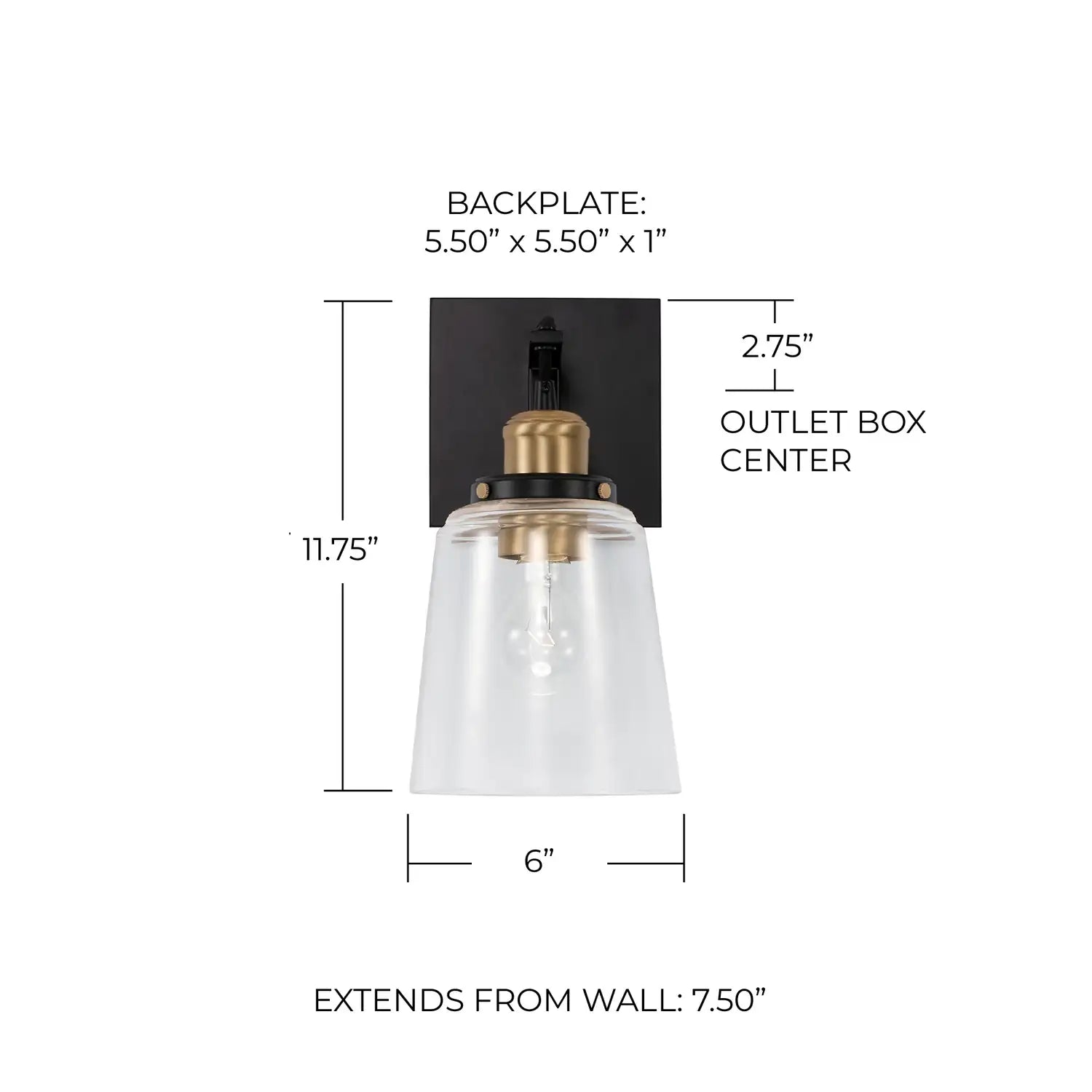 CAPITAL LIGHTING, FALLON SCONCE, WALL SCONCES