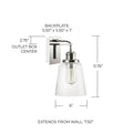 CAPITAL LIGHTING, FALLON SCONCE, WALL SCONCES