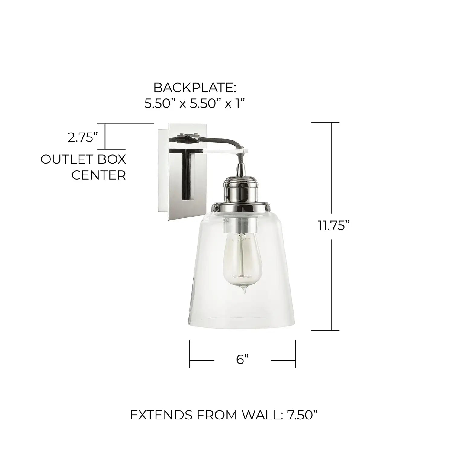 CAPITAL LIGHTING, FALLON SCONCE, WALL SCONCES