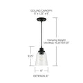 CAPITAL LIGHTING, FALLON PENDANT, PENDANT LIGHT