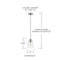 CAPITAL LIGHTING, FALLON PENDANT, PENDANT LIGHT
