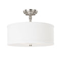 CAPITAL LIGHTING, LOFT SEMI-FLUSH, SEMI FLUSH MOUNT LIGHT