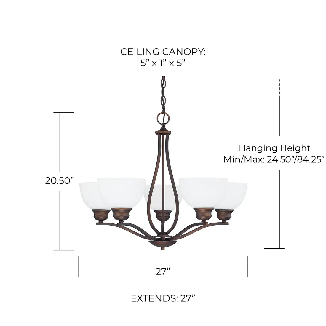 CAPITAL LIGHTING, STANTON CHANDELIER, CHANDELIER LIGHT
