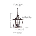 CAPITAL LIGHTING, STANTON FOYER, PENDANT LIGHT