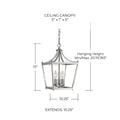 CAPITAL LIGHTING, STANTON FOYER, PENDANT LIGHT