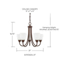 CAPITAL LIGHTING, TRENTON CHANDELIER, CHANDELIER LIGHT